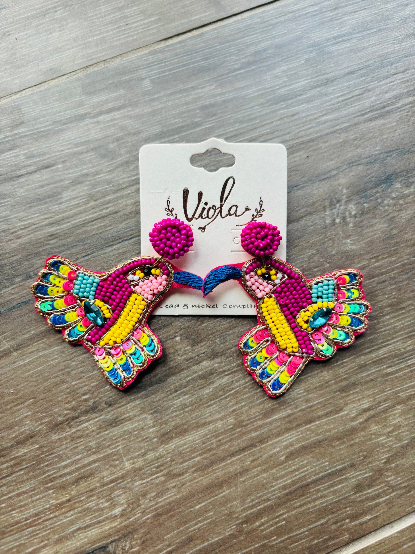 Happy Hummingbird Earrings