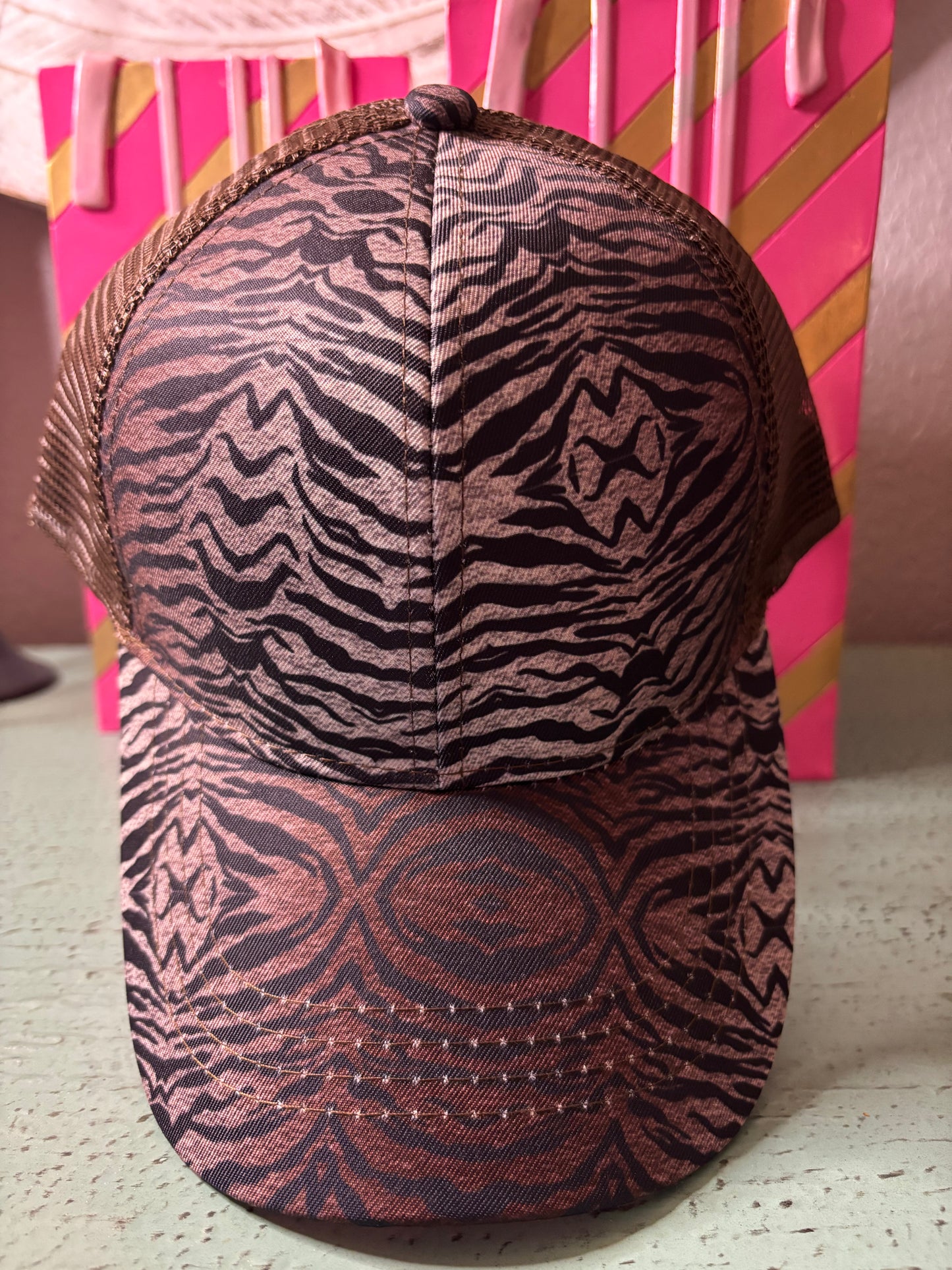 zzz Tiger Stripe Ball Cap