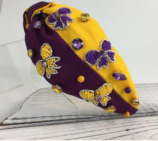 Split Side Collection - Purple & Gold