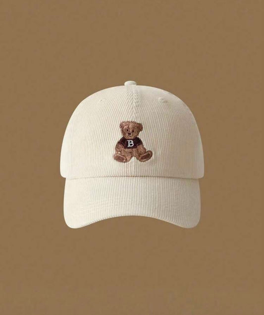Polo Bear Style Cap - Ivory