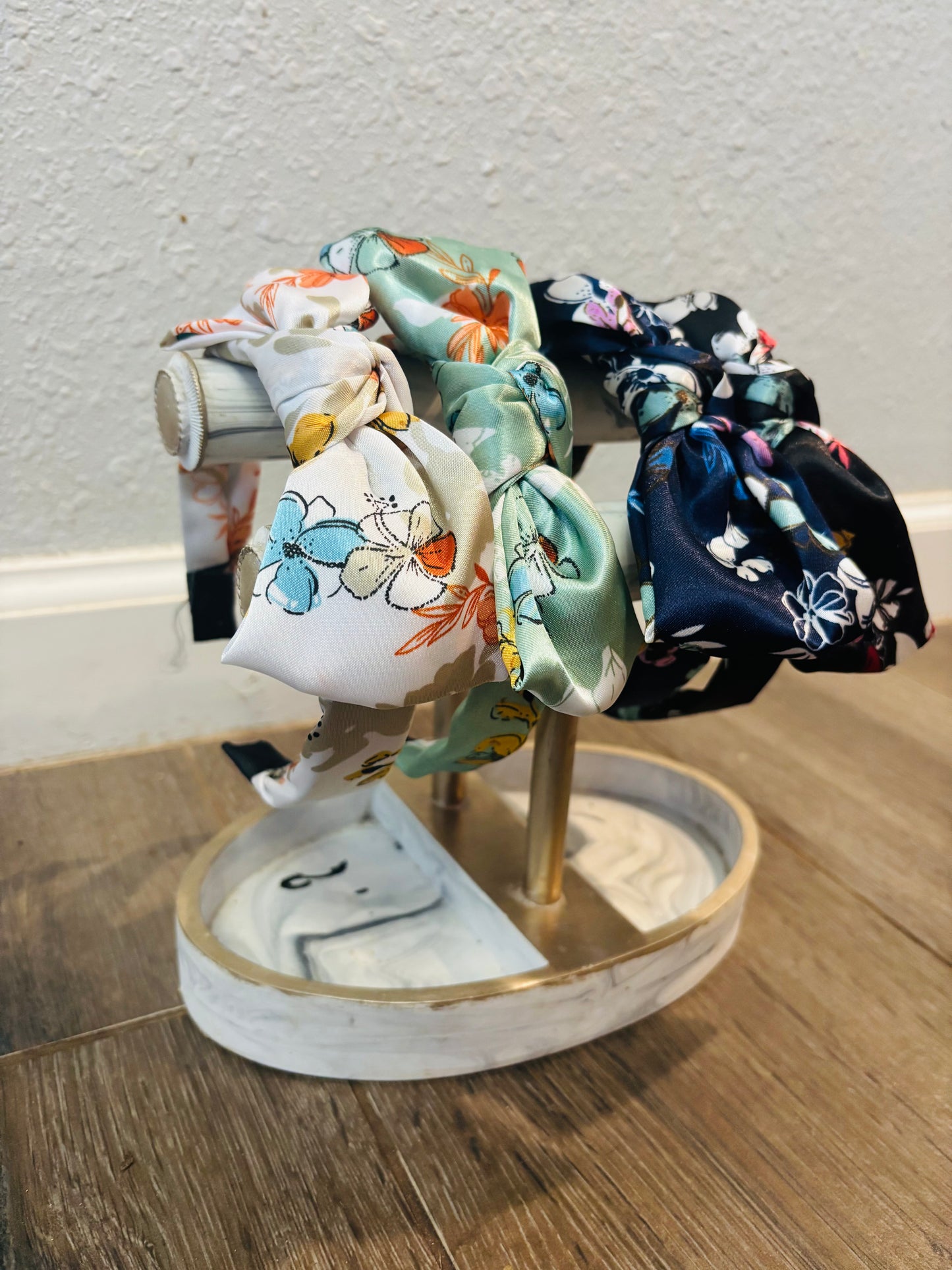 zz $5 Floral Bow Headband
