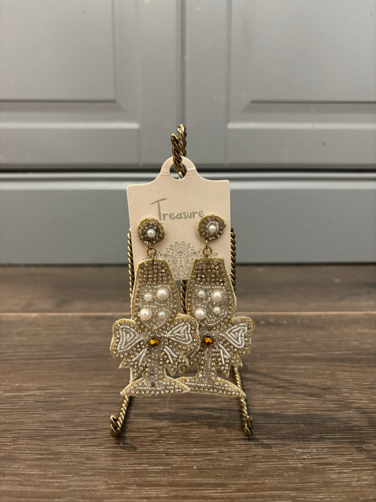 Bubbly Bottle Earrings