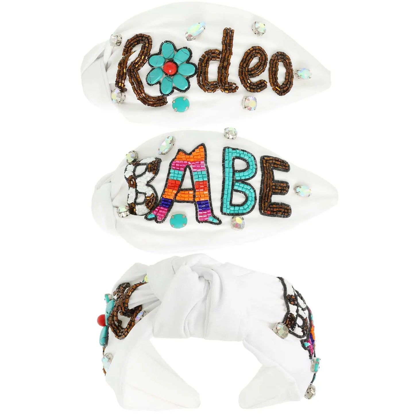 Rodeo Babe Bead & Stone Headband