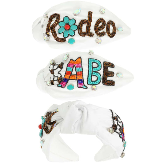 Rodeo Babe Bead & Stone Headband