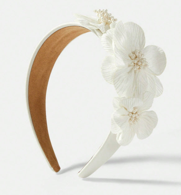 Three Flower Headband