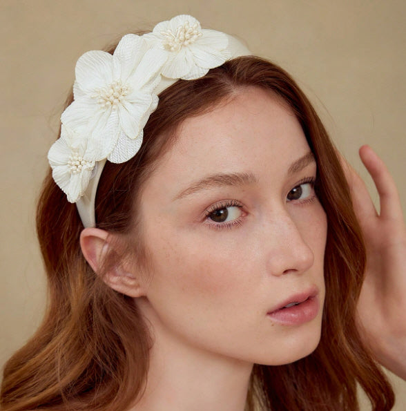 Three Flower Headband