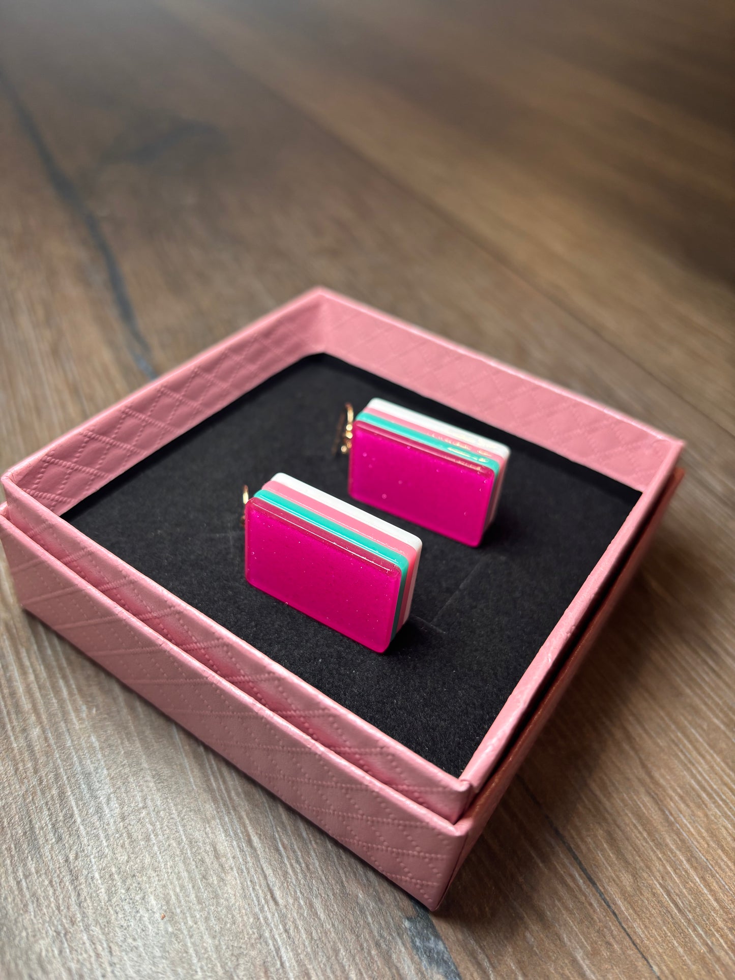 Mahjong Bird Bam Tile Earrings