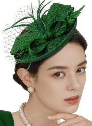 Green Fascinator Hat Headband
