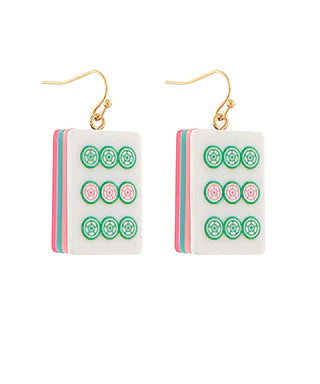 Mahjong DOT Earrings