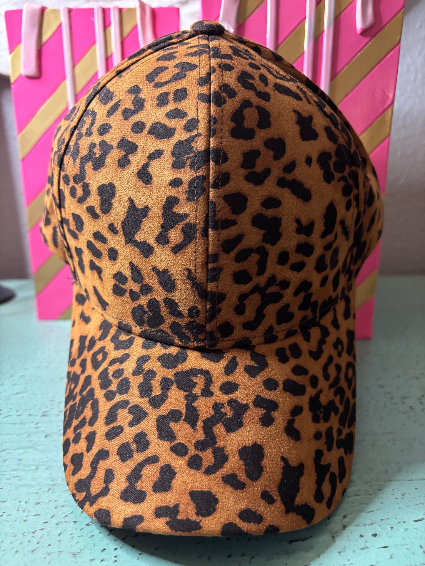 zzz Medium Leopard Cougar Ball Cap