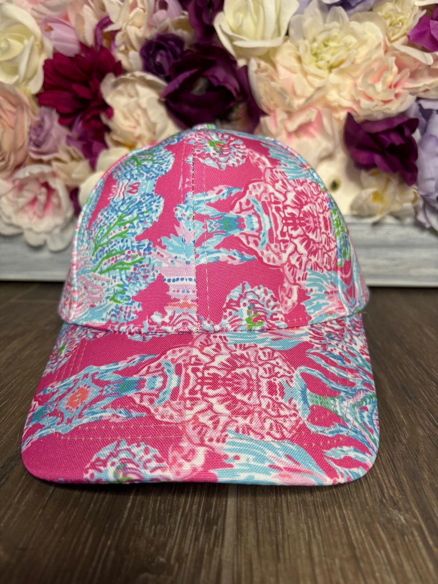 zzz Lily “Pulitzer” Prize Preppy Ball Cap